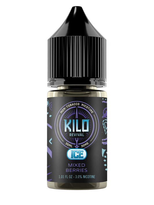 Mixed Berries Ice by Kilo Revival Tobacco-Free Nicotine Salt Series 30mL Bottle