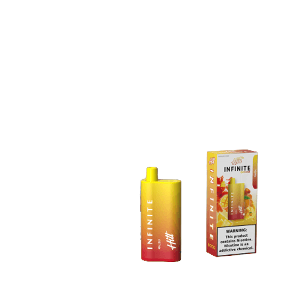Hitt Infinity Disposable 8000 Puffs 20mL Malibu with Packaging