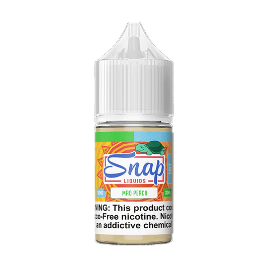Mad Peach by Snap Liquids Salt Series 30mL Bottle