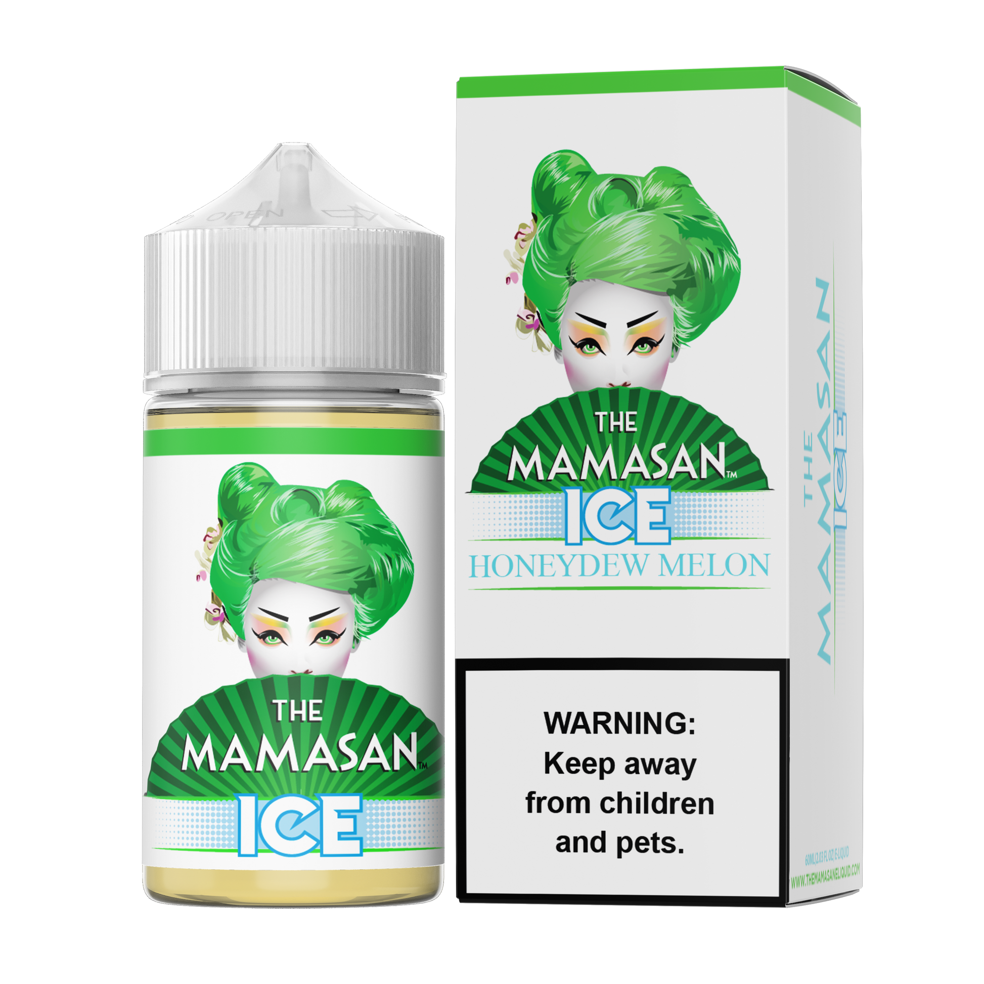 Honeydew Melon Ice by The Mamasan Series 60mL with Packaging