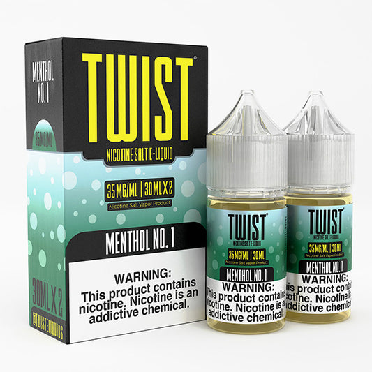 Menthol No. 1 by Twist Salts Series 60mL with Packaging