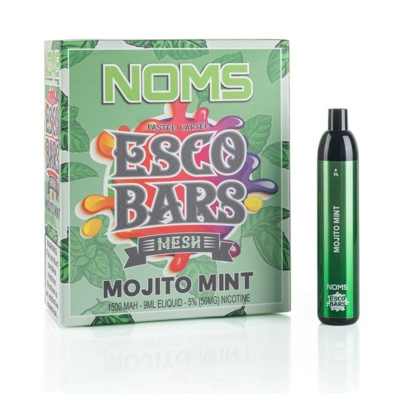 Noms – Esco Bars Mesh Disposable | 4000 Puffs | 9mL Mojito Mint with Packaging