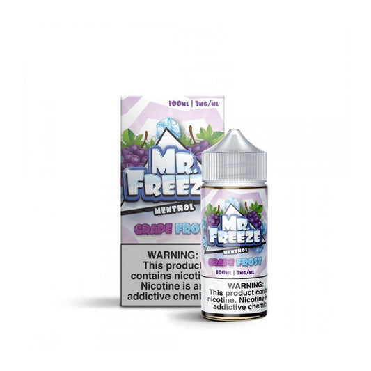 Grape Frost by Mr. Freeze Tobacco-Free Nicotine Series 100mL with Packaging