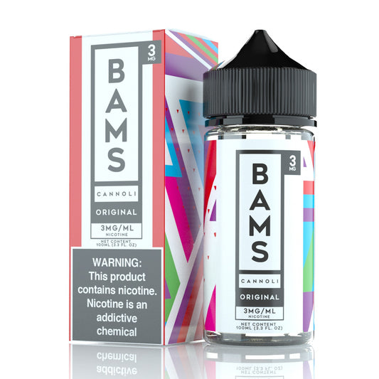 Original Cannoli by Bam Bam’s Cannoli Series 100mL with Packaging