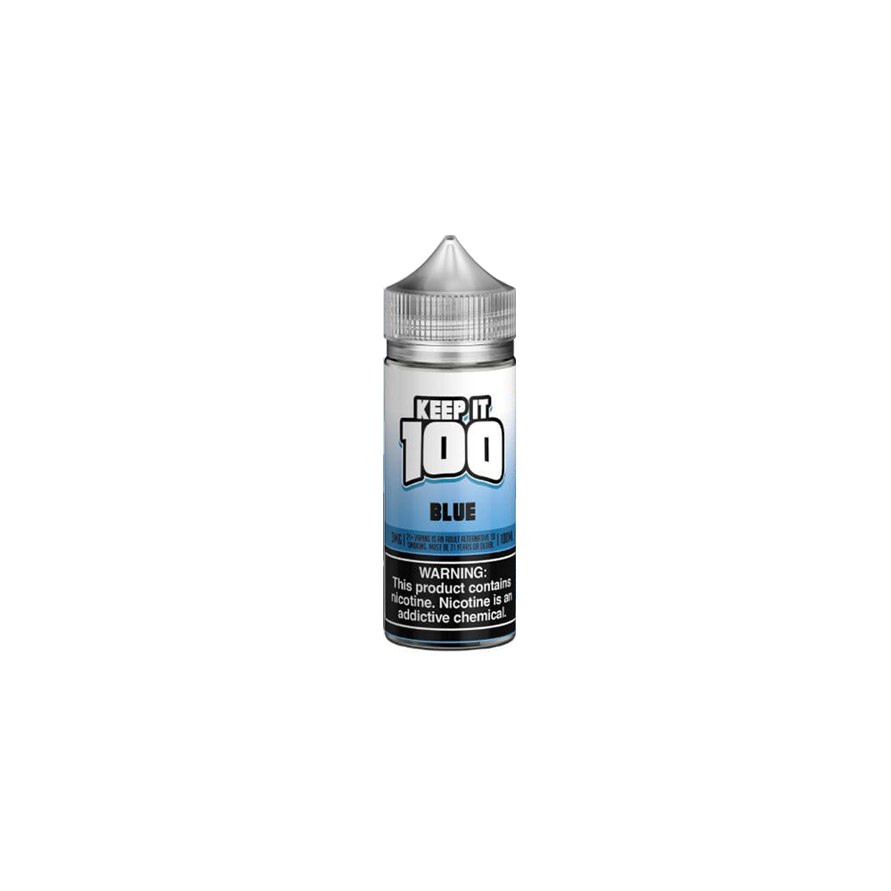 Blue by Keep It 100 Tobacco-Free Nicotine Series 100mL Bottle