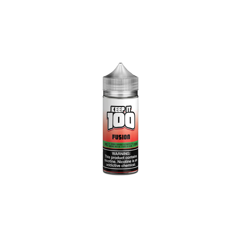 Fusion by Keep It 100 Tobacco-Free Nicotine Series 100mL Bottle