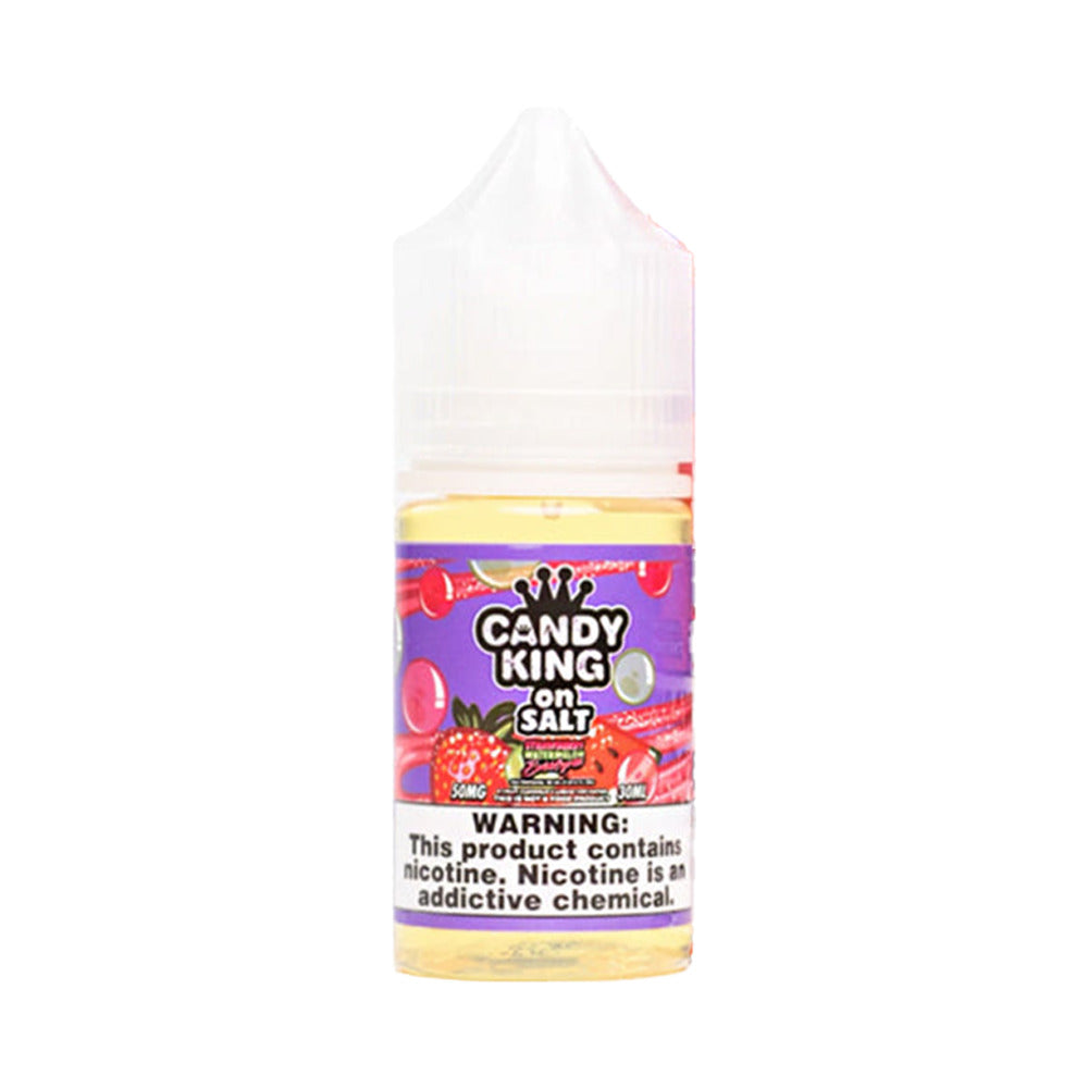 Strawberry Watermelon Bubblegum by Candy King on Salt Series 30mL Bottle