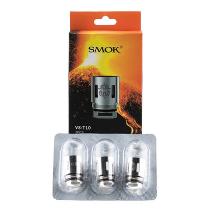 SMOK TFV8 Coils T10 0.12ohm (3-Pack) with packaging