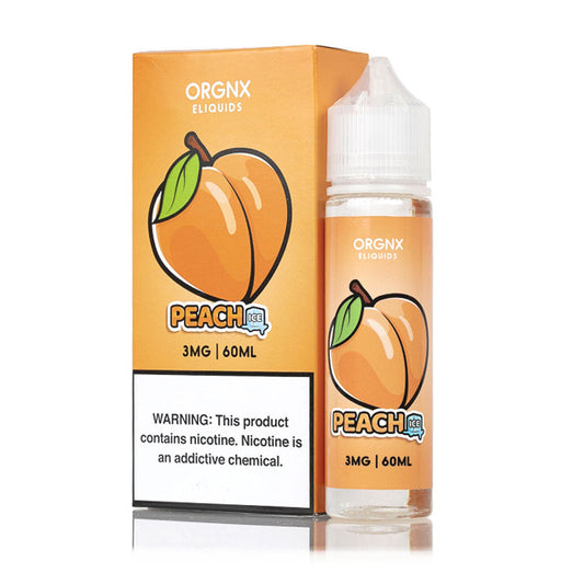 Peach Ice TF-Nic by ORGNX Series 60mL with Packaging