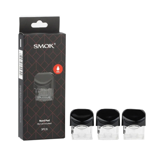 SMOK Nord Pod Only (3-Pack) with packaging