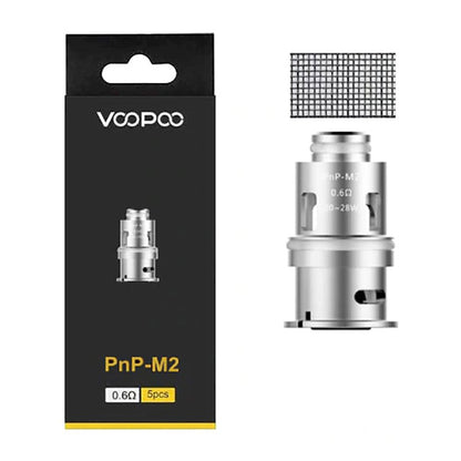 VooPoo PnP Coils | 5-Pack M2 0.6ohm with packaging