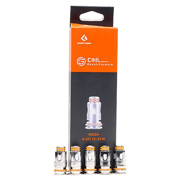 GeekVape B Series Coils B0 6 0.6ohm 5-Pack with packaging