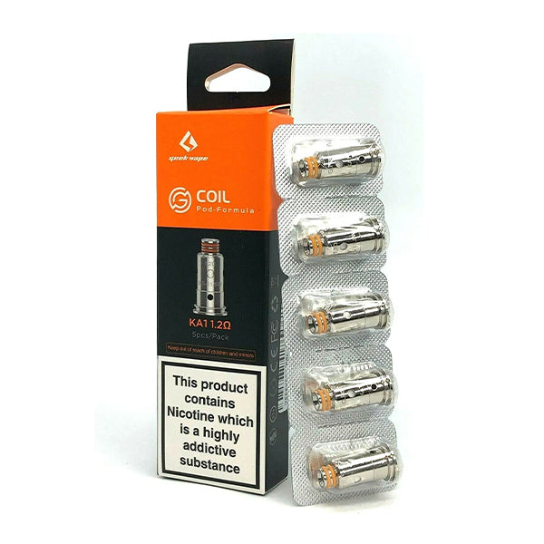 GeekVape G Coils Pod Formula  1.2ohm 5-Pack with packaging