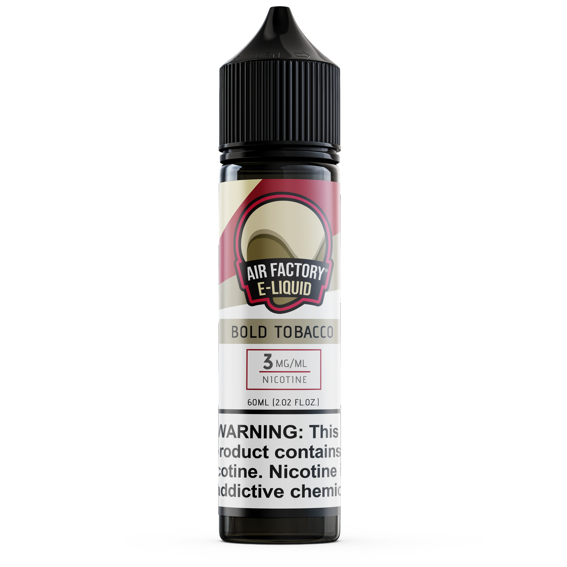 Bold Tobacco by Air Factory E-Juice 60mL Bottle