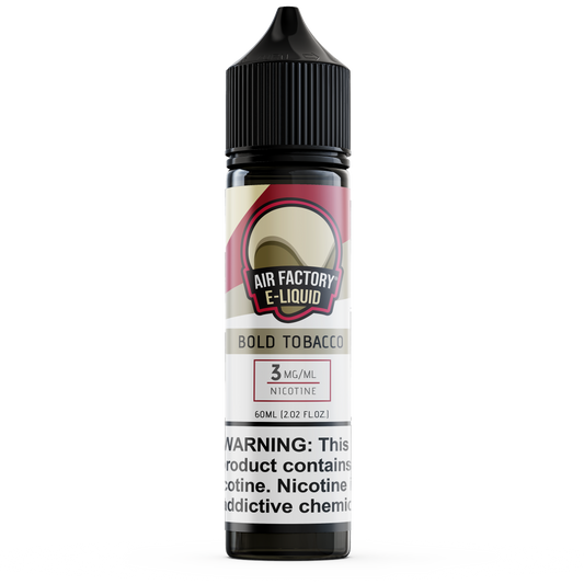 Bold Tobacco by Air Factory E-Juice 60mL Bottle