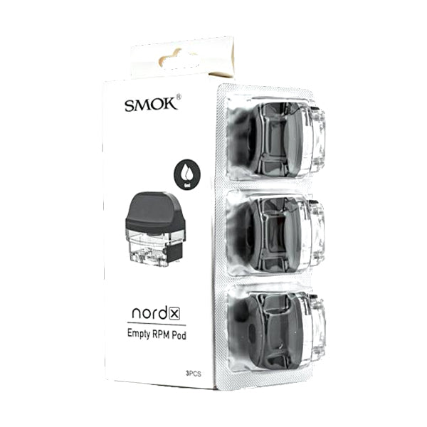 SMOK Nord X Replacement Pods 3-Pack Rpm with packaging