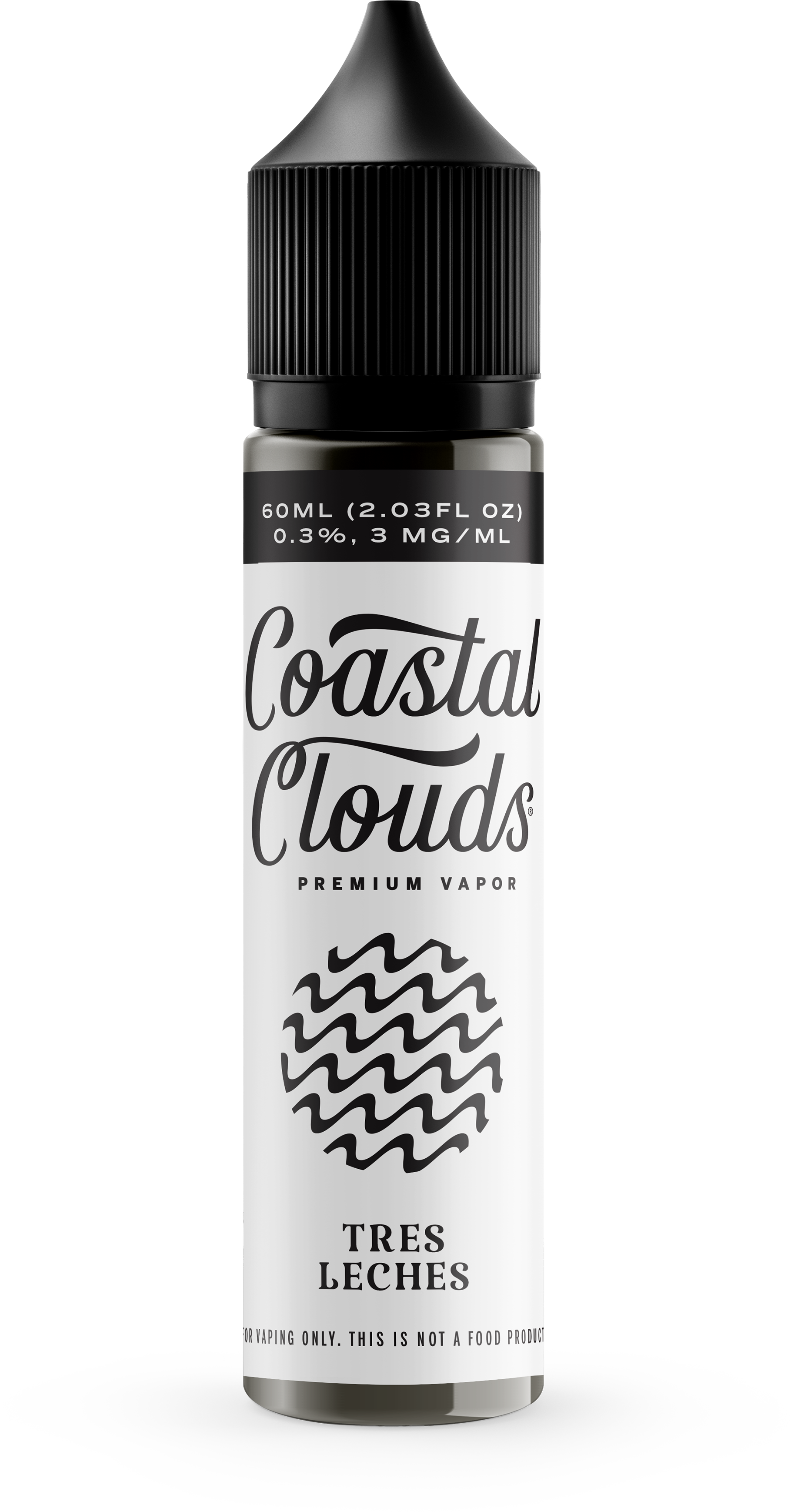 Tres Leches by Coastal Clouds E-Liquid 60mL Bottle