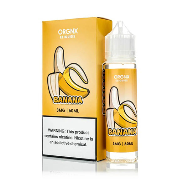 Banana TF-Nic by ORGNX Series 60mL with Packaging