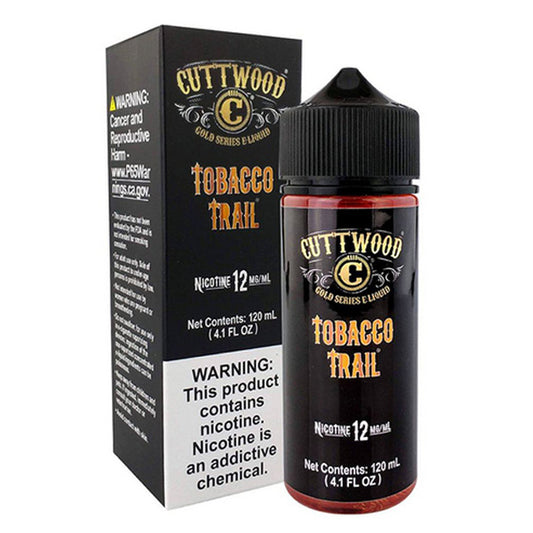Tobacco Trail by Cuttwood E-Liquid 120mL with Packaging