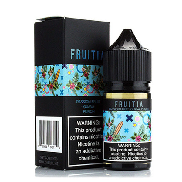 Passion Guava Punch by Fruitia Salts E-Liquid 30ml with Packaging