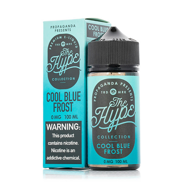 Cool Blue Frost by Propaganda The Hype Collection E-Liquid 100ml with Packaging