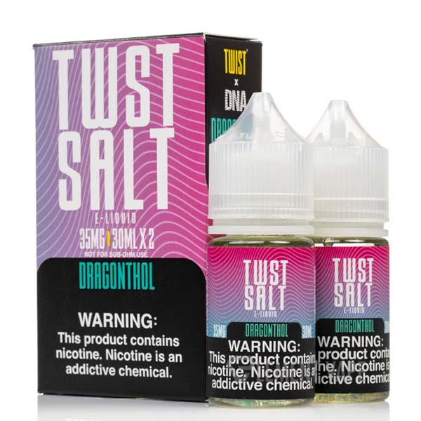 Dragonthol by Twist Salts Series 60mL with Packaging