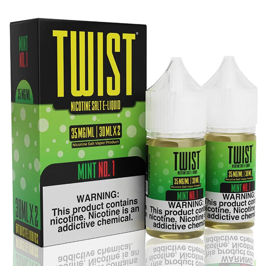 Mint No. 1 by Twist Salts Series 60mL with Packaging