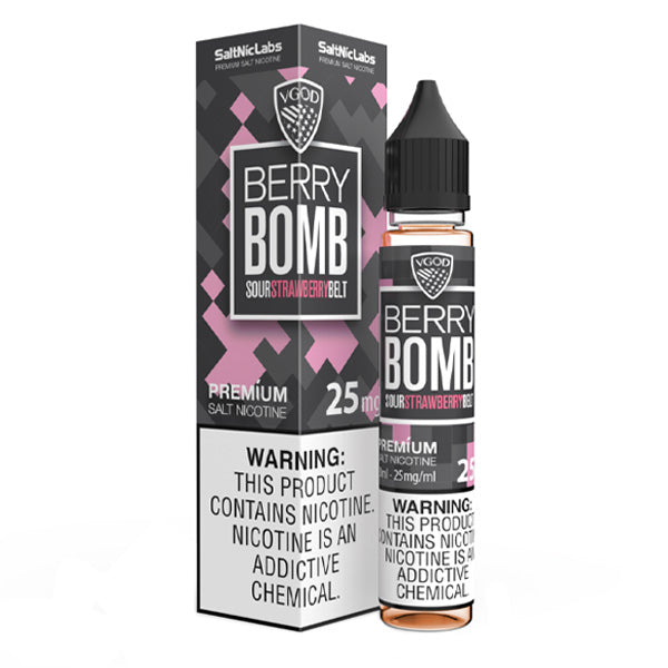 Berry Bomb by VGOD SALTNIC Series Salt Nicotine 30mL with Packaging