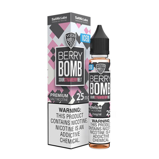 Iced Berry Bomb by VGOD Salt Series 30mL with Packaging