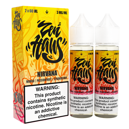 Nirvana by Zen Haus Series 2x60mL with Packaging