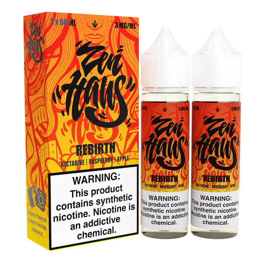 Rebirth by Zen Haus Series 2x60mL with Packaging