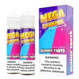 Gummy Tarts by Mega E-Liquids Series 2x60mL with Packaging