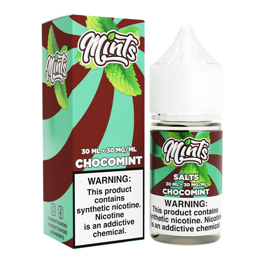 Chocomint by Mints Salt Series 30mL with Packaging