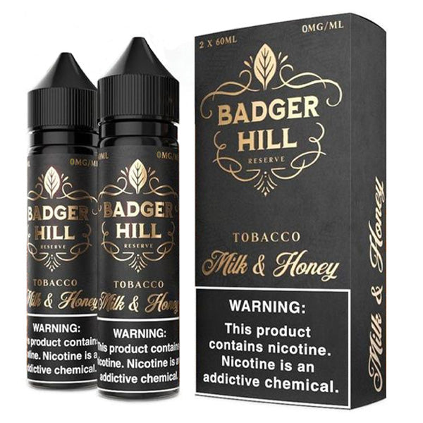 Milk and Honey by Badger Hill Reserve Series 2x60mL with Packaging