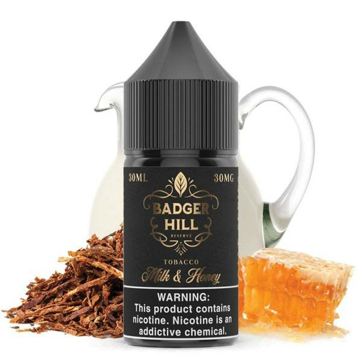 Milk and Honey by Badger Hill Reserve Salt Series 30mL Bottle