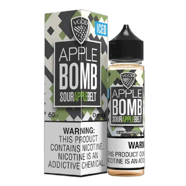 Iced Apple Bomb By VGOD Series 60mL with Packaging