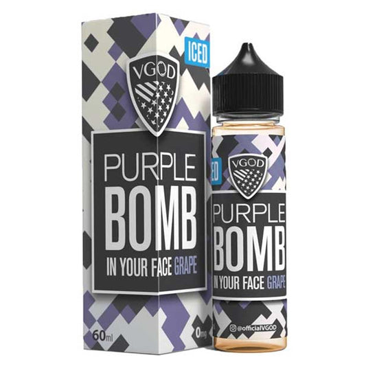 Iced Purple Bomb By VGOD Series 60mL with Packaging