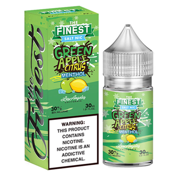 Green Apple Citrus by Finest SaltNic Series 30mL with Packaging
