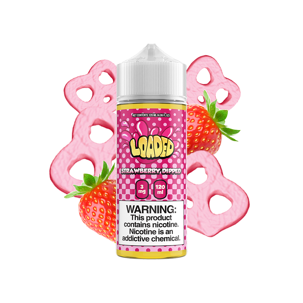 Strawberry Dipped by Loaded Series 120mL Bottle