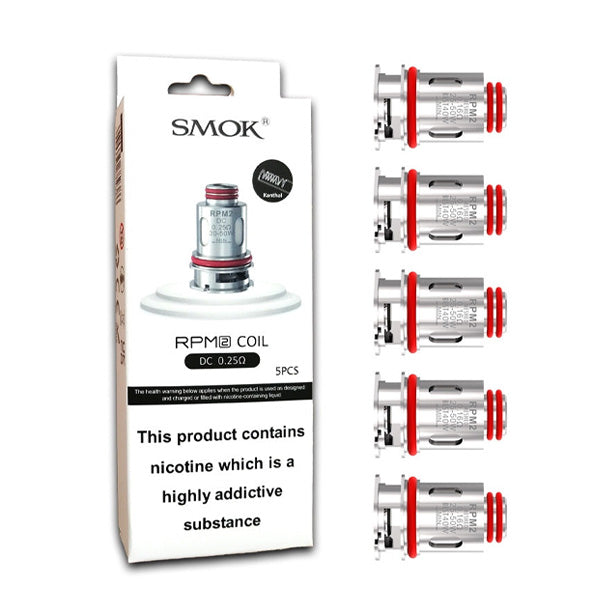 SMOK RPM 2 Coils (5-Pack) DC 0.25ohm with Packaging