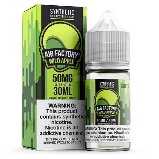 Wild Apple by Air Factory Salt Tobacco-Free Nicotine Series 30mL with Packaging