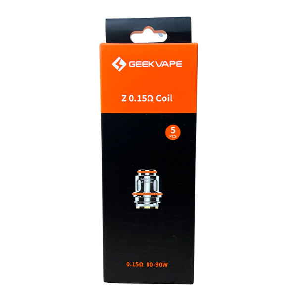 GeekVape Z Series Coils Z0 0.15ohm 5-Pack with packaging