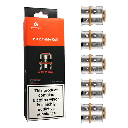 Geekvape M Series Coils 0.2ohm 5-Pack with packaging