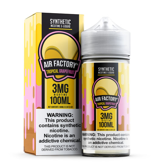 Tropical Grapefruit by  Air Factory Tobacco-Free Nicotine Series 100mL with Packaging