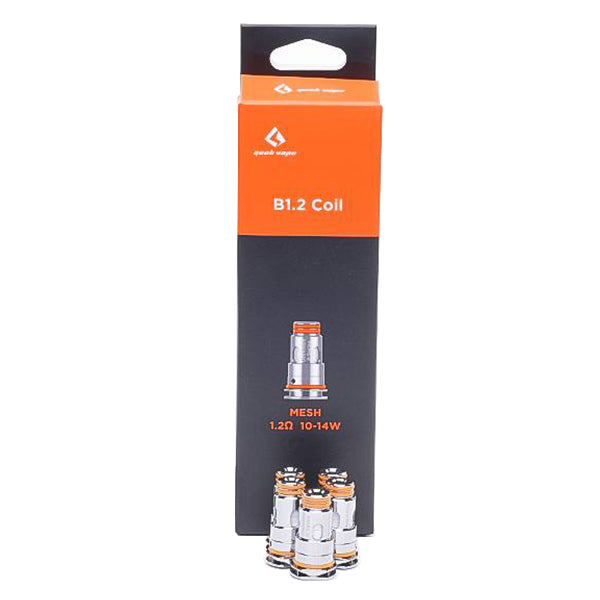 GeekVape B Series Coils B1 1 1.2ohm 5-Pack with packaging