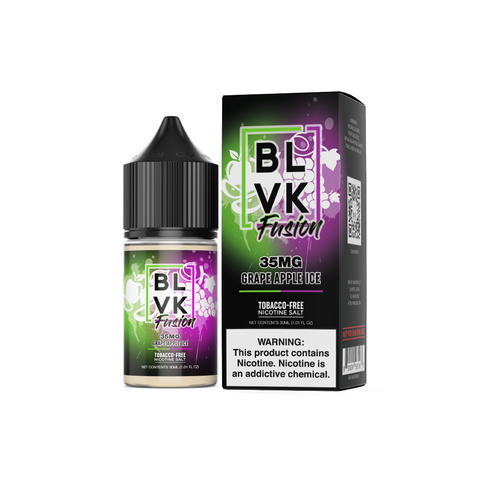 Grape Apple Ice by BLVK Salt Series 30mL with Packaging