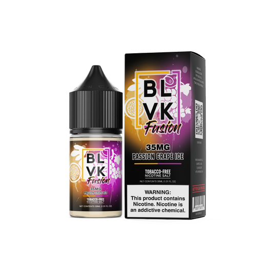 Passion Grape Ice by BLVK TF-Nic Salt Series 30mL with Packaging