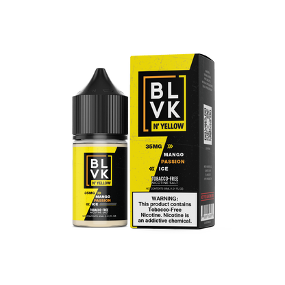 Mango Passion Ice by BLVK TF-Nic Salt Series 30mL with Packaging