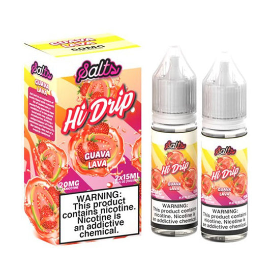 Guava Lava by Hi-Drip Salts Series 2x15mL with Packaging