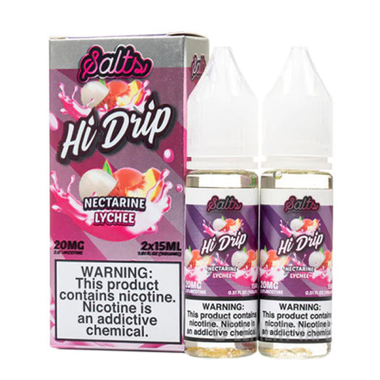 Nectarine Lychee by Hi-Drip Salts Series 2x15mL with Packaging